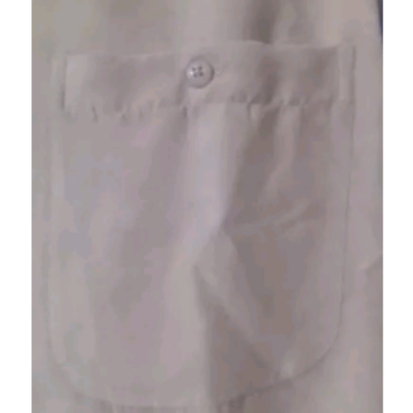 Marc Edwards Size Large Tan Suede Look Button Front Shirt. - Picture 4 of 5